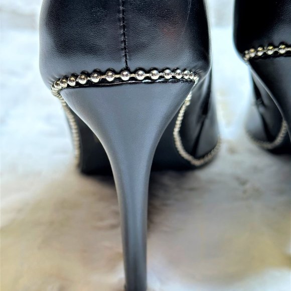 MACK J PeepToe Ankle Boots Sizes 8.5, 9, 10 - Picture 6 of 8